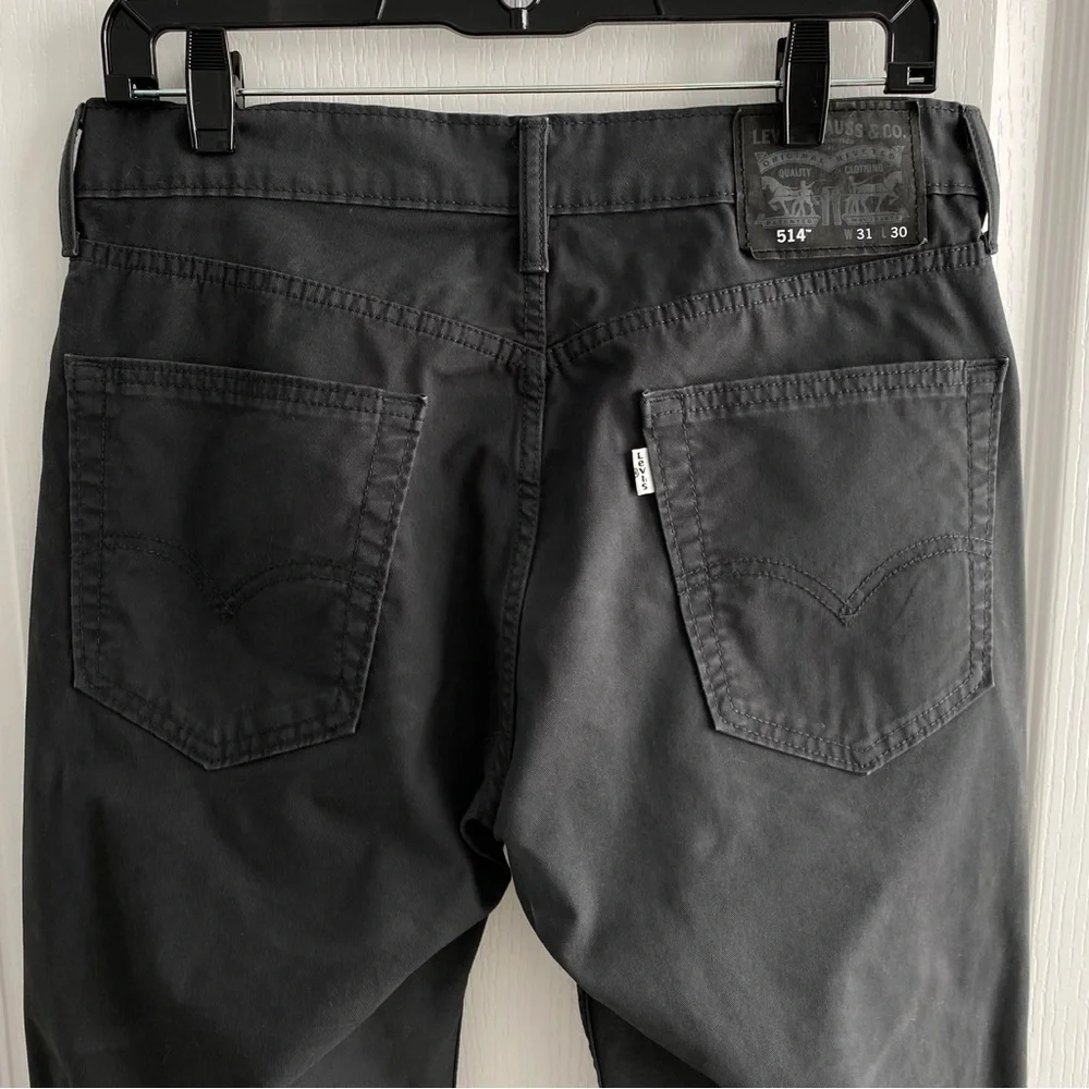 Levi’s 514 Jeans Pants, Dark Gray Size 31 x 30